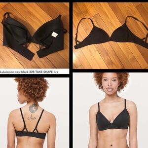 NWOT Lululemon Take Shape Bra 32B